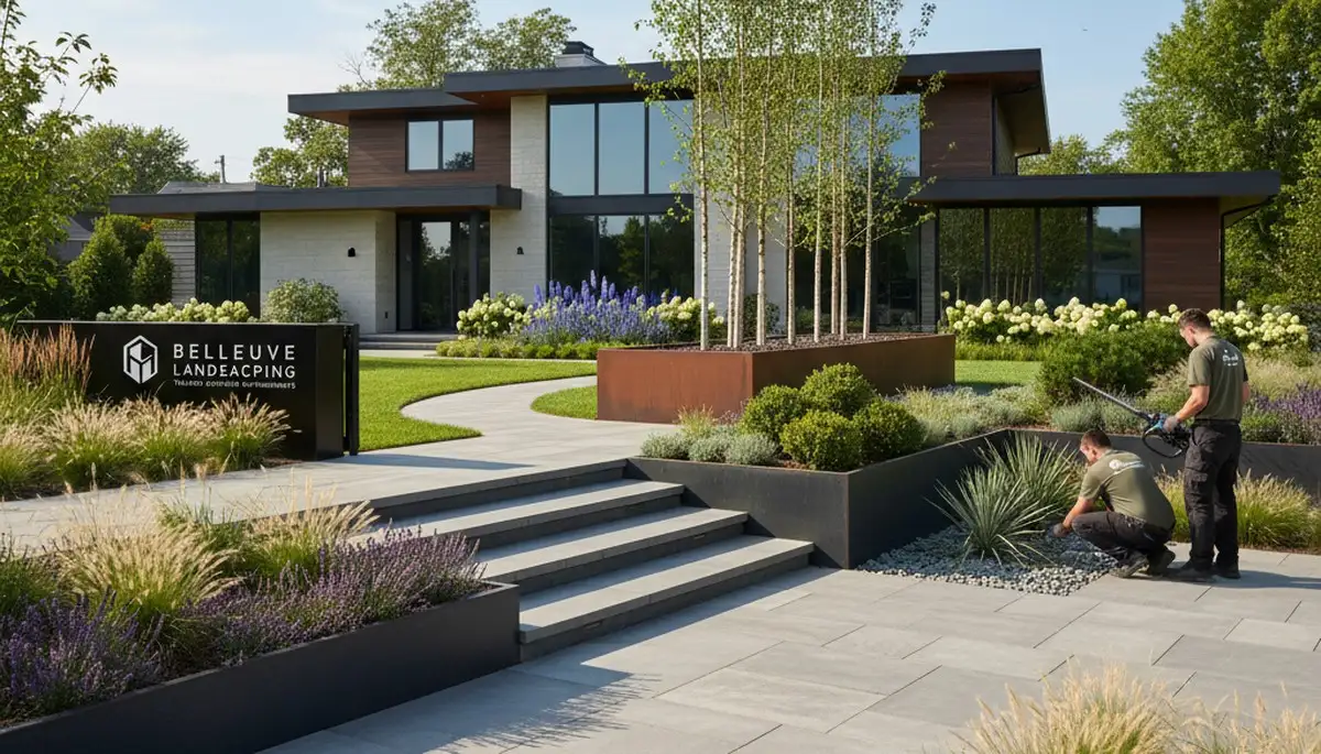 Landscaping services in Peoria, IL for residential lawn care and property maintenance