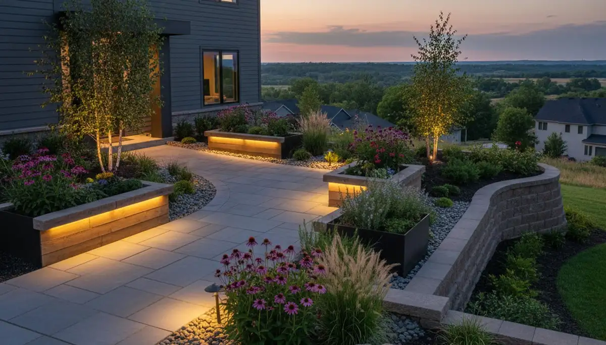 Landscaping service in Peoria, IL for lawn care, yard maintenance, and outdoor property cleanup