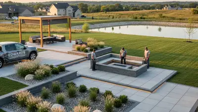 Landscaping services in Peoria, IL for residential and commercial lawns