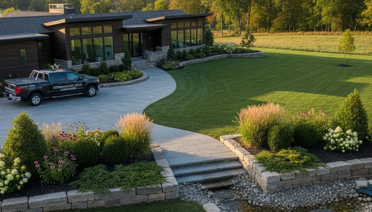 Landscaping service in Peoria, IL for lawn care, yard maintenance, and outdoor property upkeep