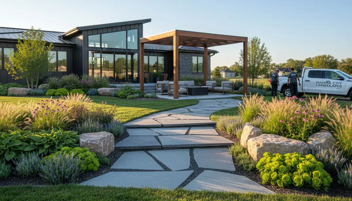 Landscaping services in Peoria, IL for residential lawn care and landscape maintenance
