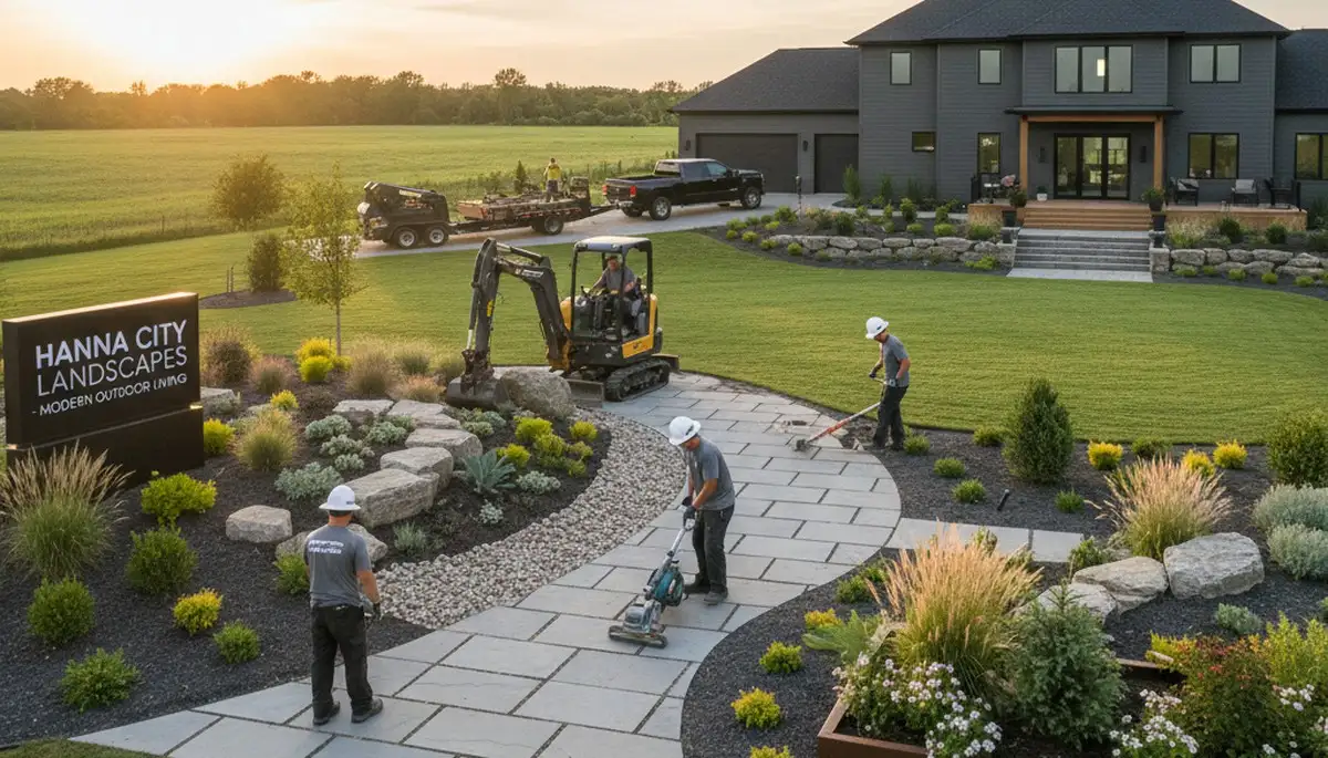 Landscaping service in Peoria, IL for lawn care, yard maintenance, and outdoor property upkeep