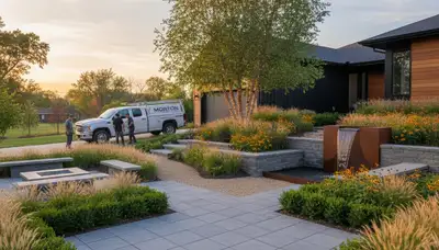 Landscape maintenance services in Peoria, IL for residential and commercial properties