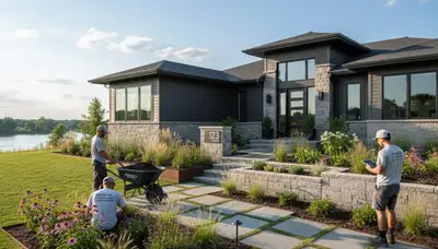 Landscaping services in Peoria, IL for residential and commercial lawn care.