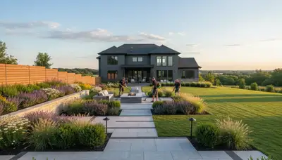 Landscaping service in Peoria, IL for residential lawn care and yard maintenance