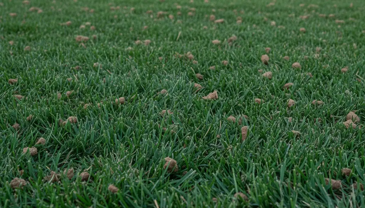 Healthy Peoria IL lawn recovering after aeration by Chop Chop Landscaping showing greener, denser turf
